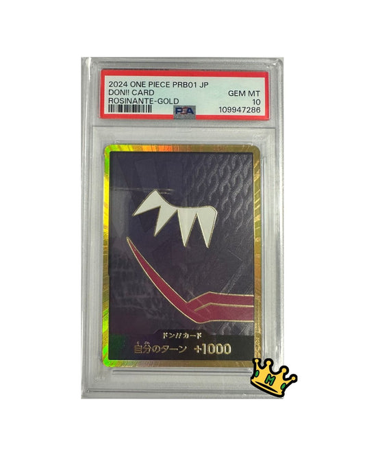 2024 ONE PIECE DON!! Card ROSINANTE-GOLD PSA 10 (JP)