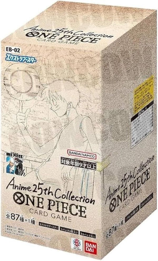 ONE PIECE TCG: Anime 25th collection EB-02 BOX (JP)