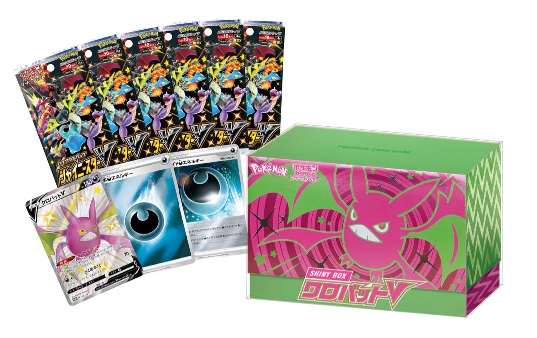Shiny BOX Crobat V Pokemon Card Box (JP)