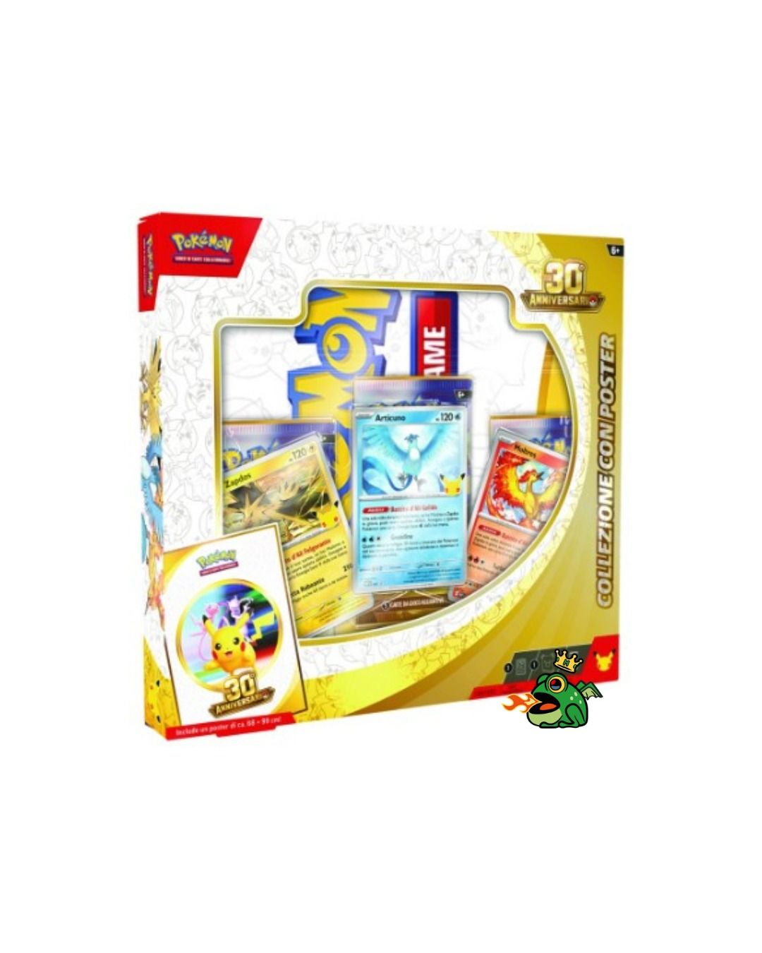 PREORDER Pokemon 30° Anniversario Collezione con Poster (IT)