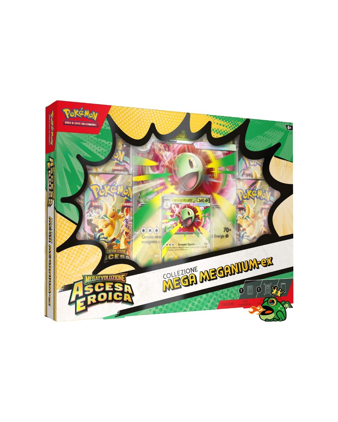Pokémon Ascesa Eroica Collezione Mega Meganium ex (IT)