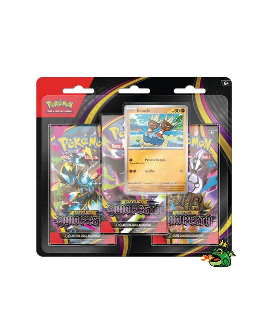 Pokémon Buio Pesto 3 Pack Blister (IT)