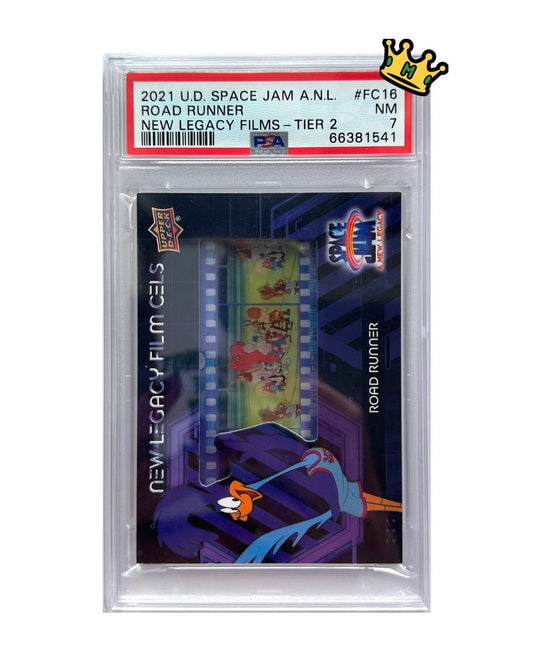 2021 U.D. SPACE JAM A.N.L. Road Runner NEW LEGACY FILMS - TIER 2 #FC16 PSA 7