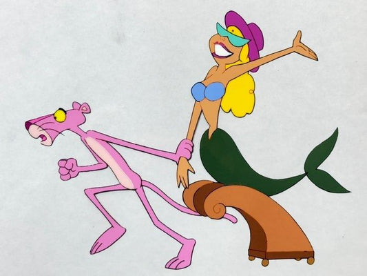 The Pink Panther Show (1970) - 1 Cel disegno originale di  Pantera Rosa