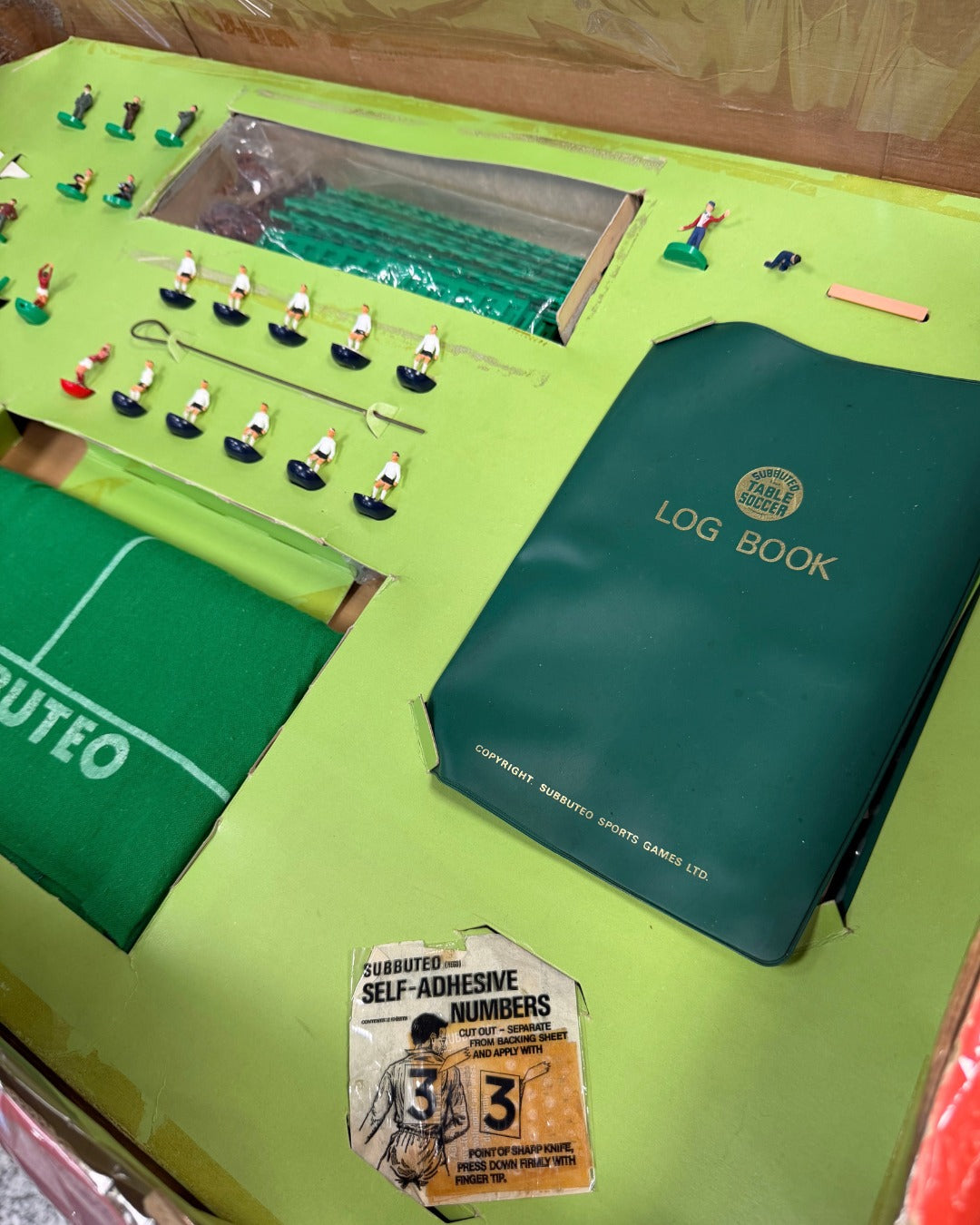 Subbuteo Munich World Series Edition 1974 Vintage Table Soccer Original Box
