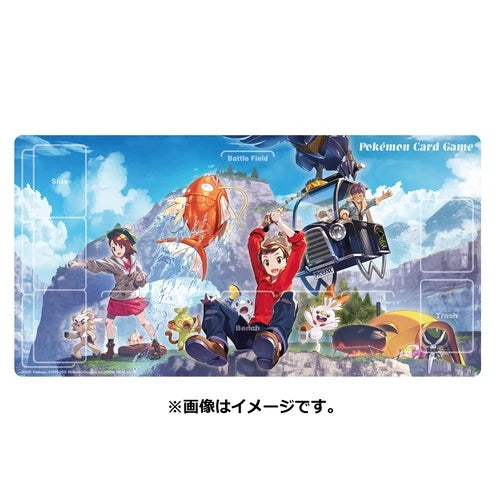 Pokemon Rubber Mat Set Victor & Gloria| Pokemon Card Box (JP)
