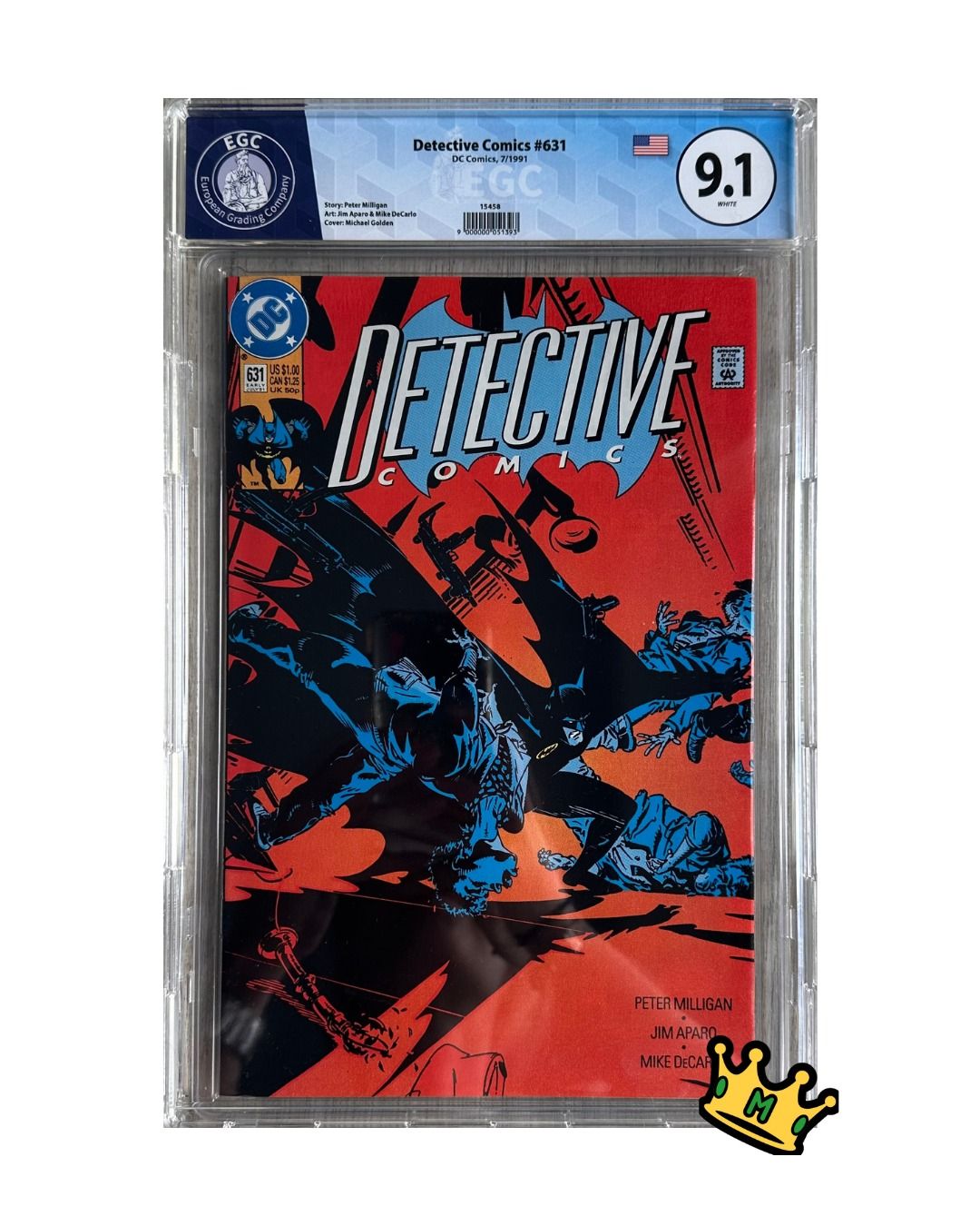 Detective Comics #631, DC Comics, 7/1991 (EGC)