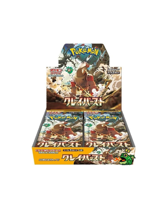 Clay Burst Pokemon Card Booster Box (JP)