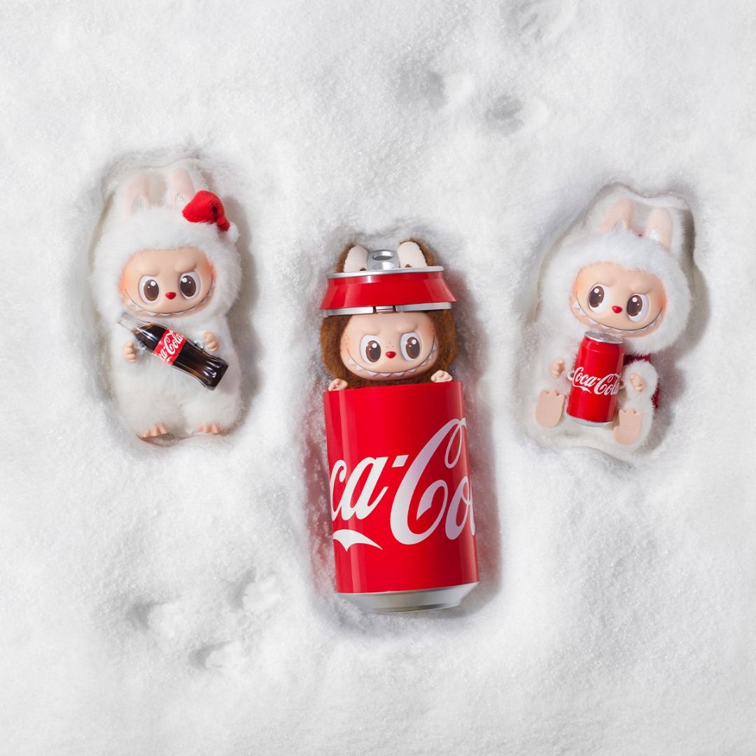 The Monsters  Coca-Cola Series Vinyl Face Blind Box