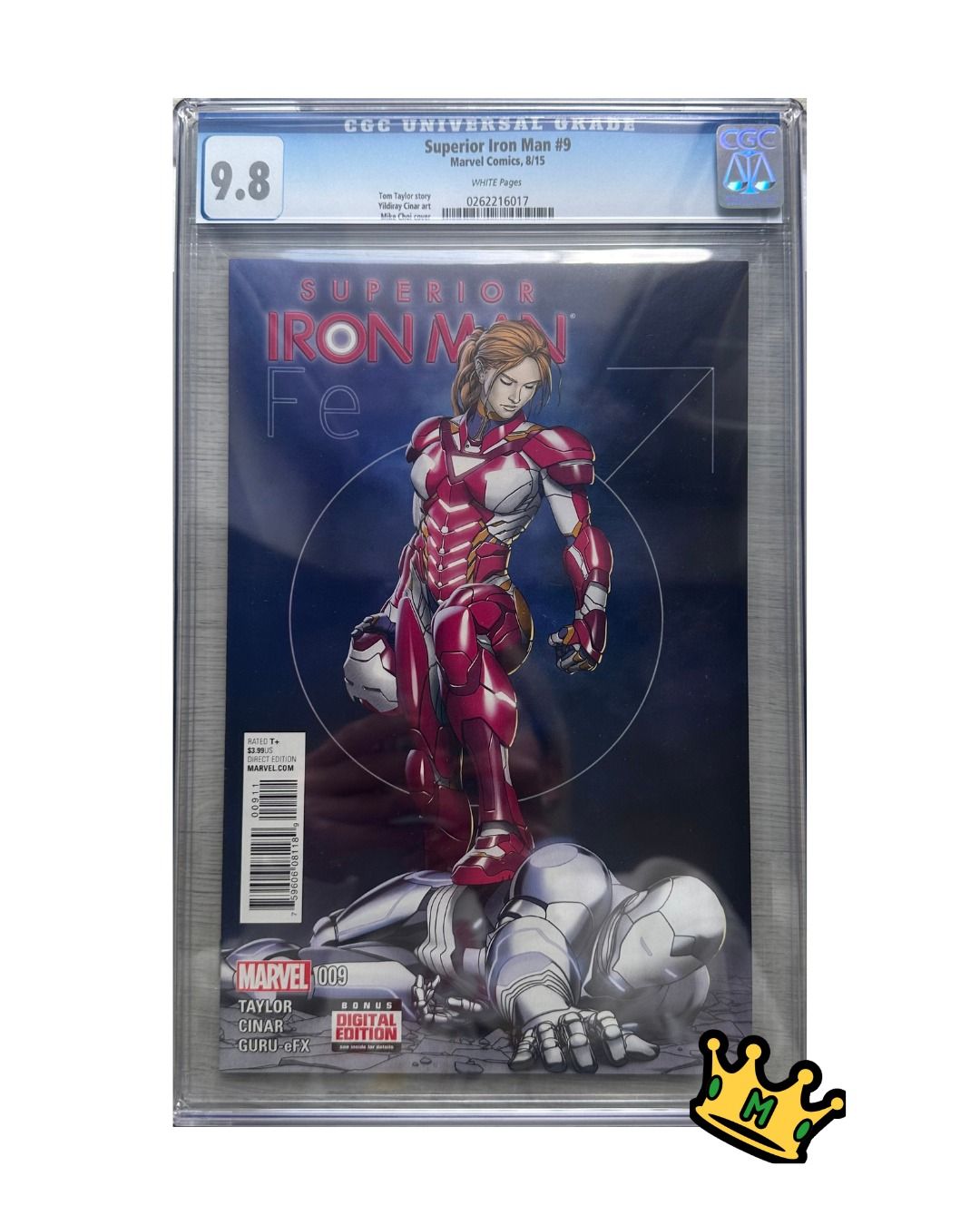 Superior Iron Man #9, Marvel Comics, 8/15 (CGC)