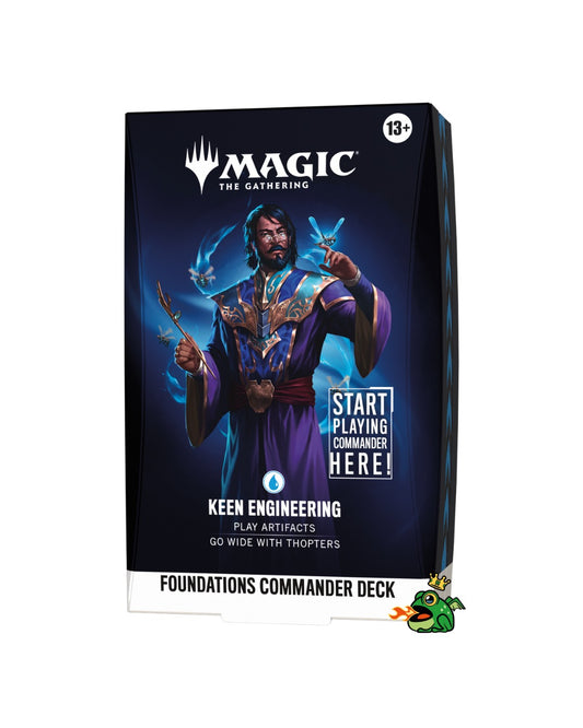 Magic The Gathering Foundations Commander Deck Keen Engineering (EN)